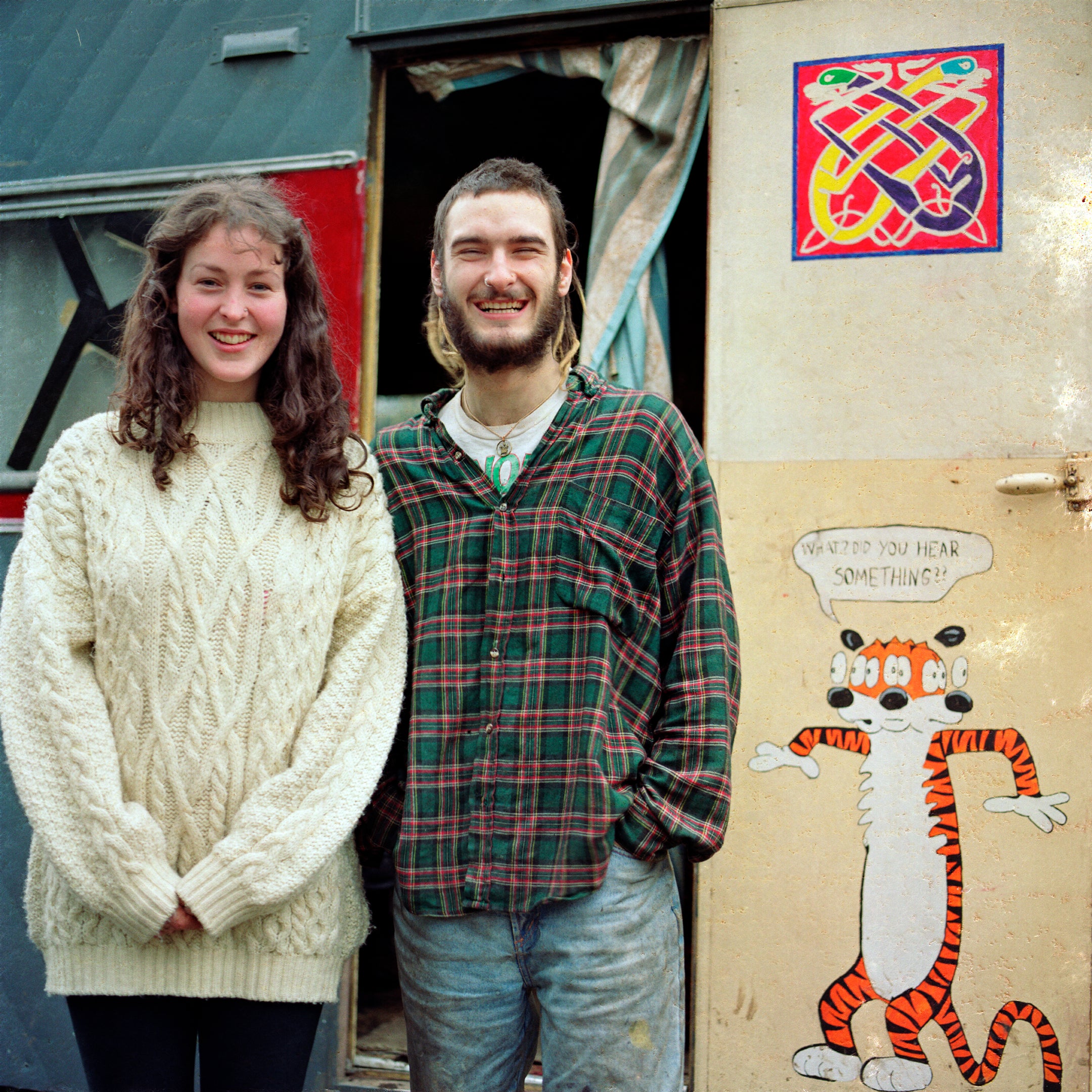 BERKSHIRE ART SCHOOL 1988-90: NICK & HIS TRAVELLER FRIENDS