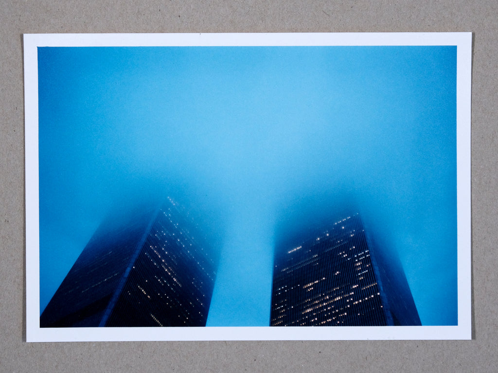 TWIN TOWERS NYC - VINTAGE PRINT 2000