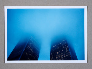 TWIN TOWERS NYC - VINTAGE PRINT 2000
