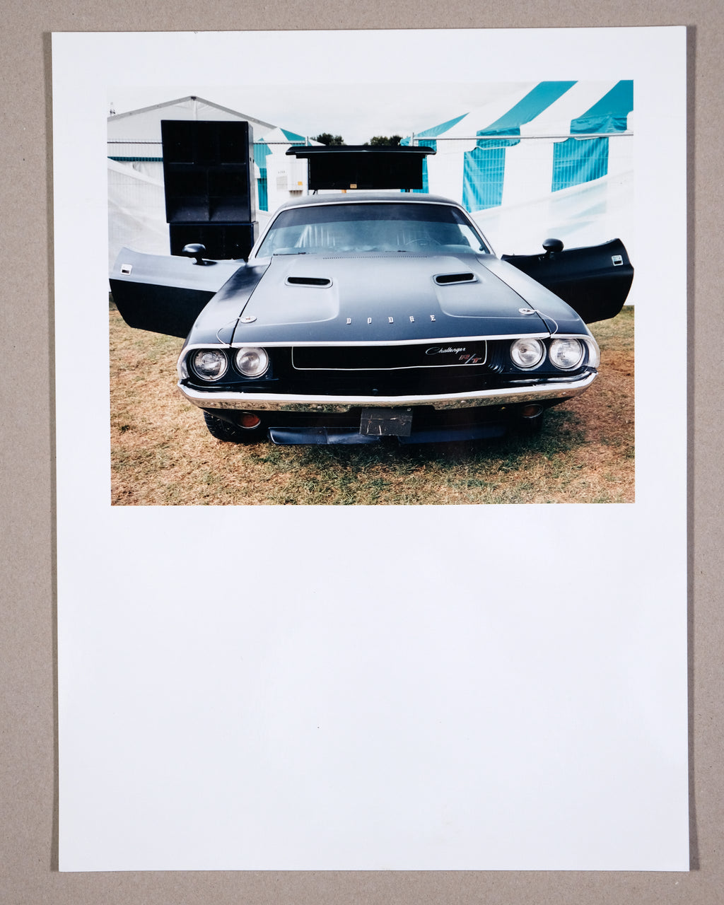 DODGE CHALLENGER - VINTAGE PRINT 2001