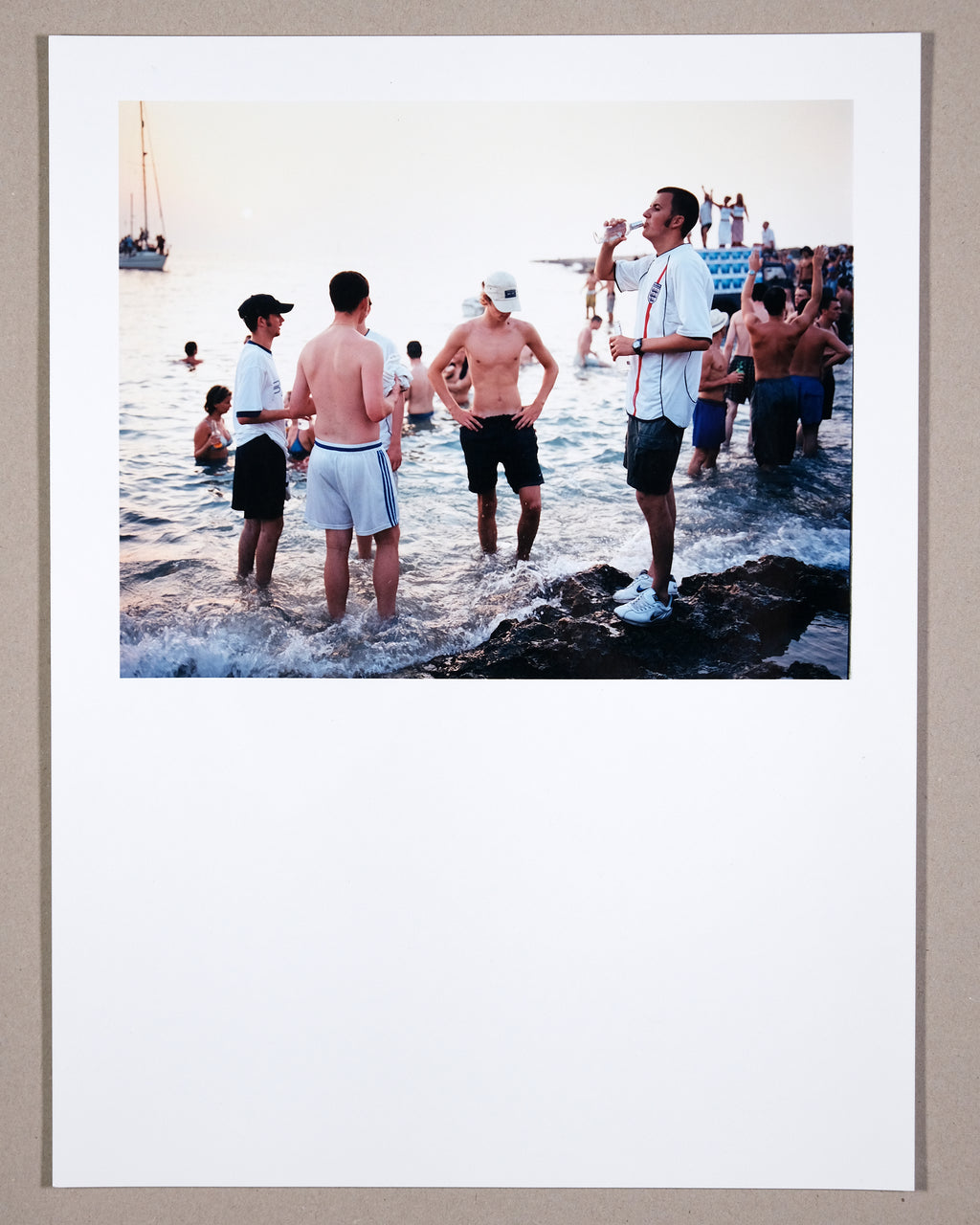 BRITS IN IBIZA - VINTAGE PRINT 2001