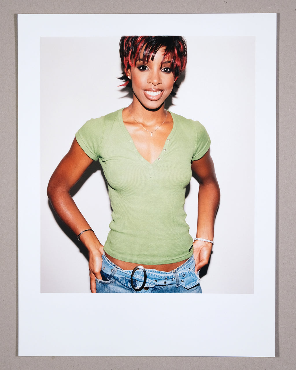 KELLY ROWLAND IN L.A. - VINTAGE PRINT 2002